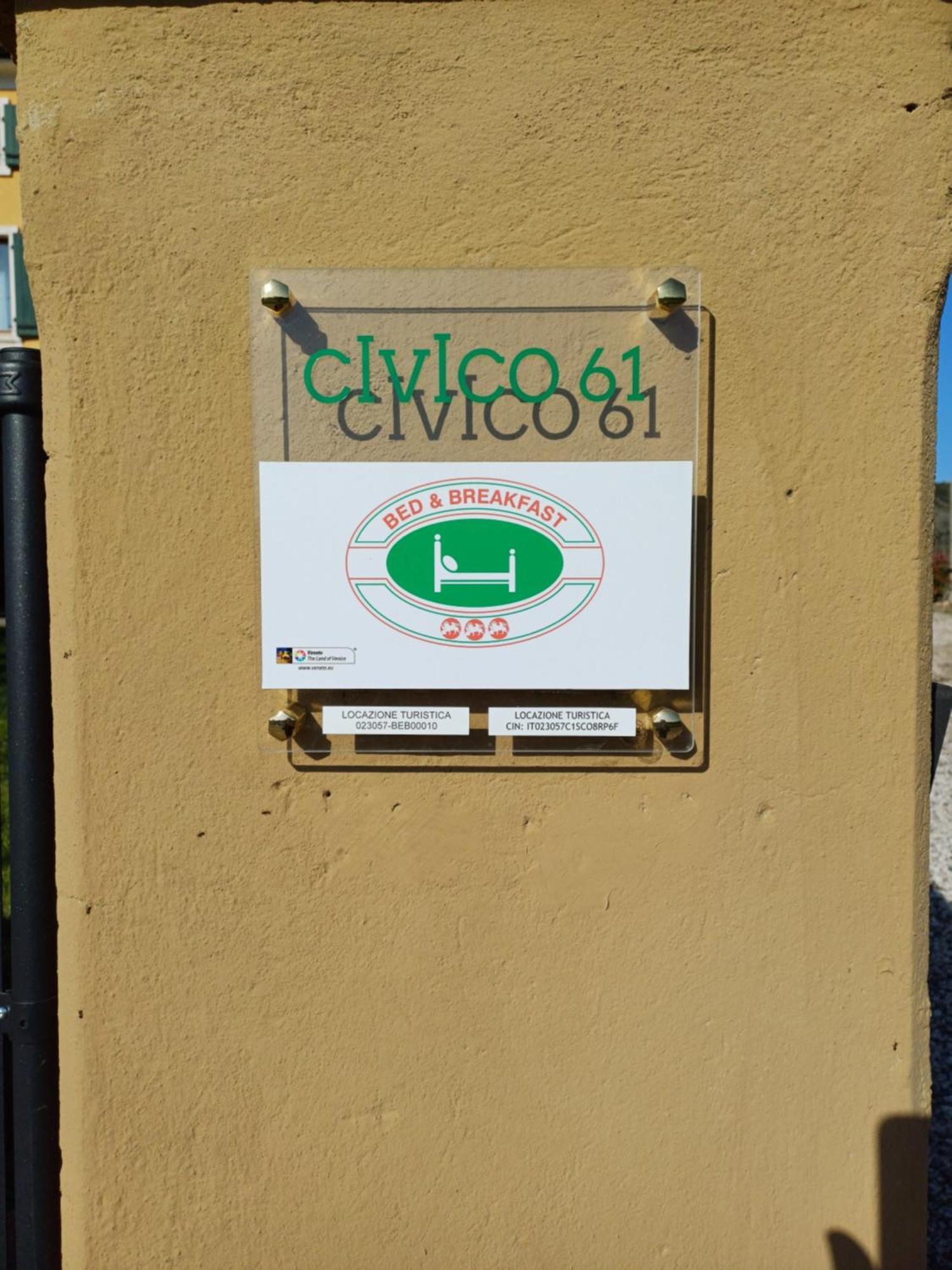 B&B Civico 61 Pastrengo Zewnętrze zdjęcie